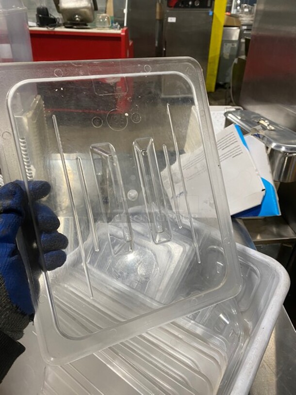 ALL ONE MONEY! Clear Poly Food Container Lids! - Image 5 of 11