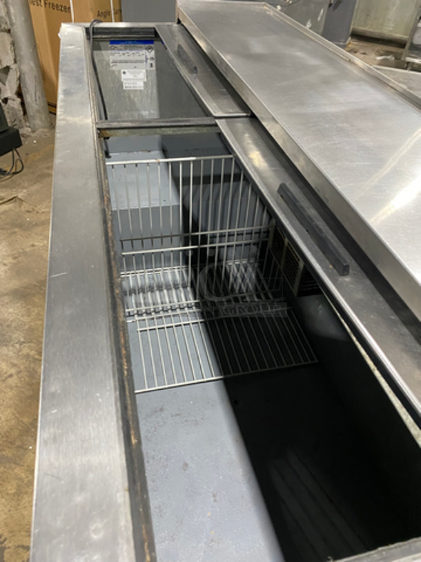 COOL! Beverage Air Commercial Under The Bar Beer Bottle Cooler! With 2 Sliding Top Doors! Model: DW64 SN: 8103425 115V 60HZ 1 Phase - Image 5 of 8