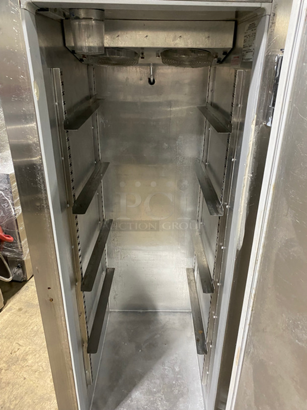 SWEET! Continental Commercial Single Door Reach In Freezer! All Stainless Steel! Model: 1FSA SN: 13644986 115V 60HZ 1 Phase - Image 5 of 9
