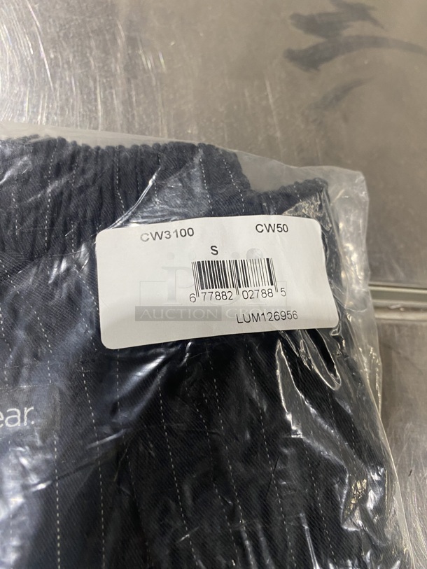  CHEFWEAR Chef Pants! SIZE:S (6x) YOUR BID! - Image 3 of 3