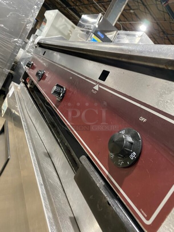 Southbend Commercial Countertop Natural Gas Powered Flat Top Griddle! With Back And Side Splashes! All Stainless Steel! - Image 6 of 8