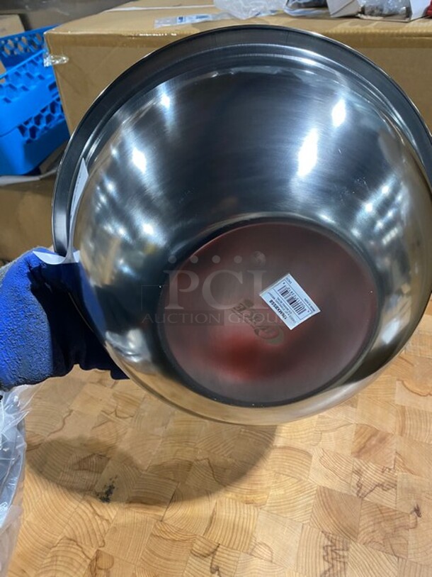 NEW! Choice 8QT Standard Weight Mixing Bowls! 3x Your Bid! MODEL 176MXBSS8 - Image 4 of 6