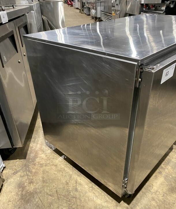NICE! Beverage Air Under The Counter 2 Door Cooler! Stainless Steel! On Commercial Casters! MODEL UCR48A23 SN:11310538 115V 1PH - Image 2 of 8