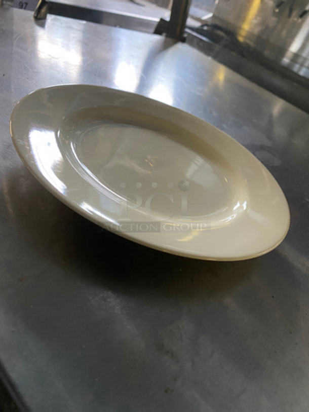 NEW! IN THE BOX! KV 7 1/2" Off White Ceramic Plates! - Image 9 of 11