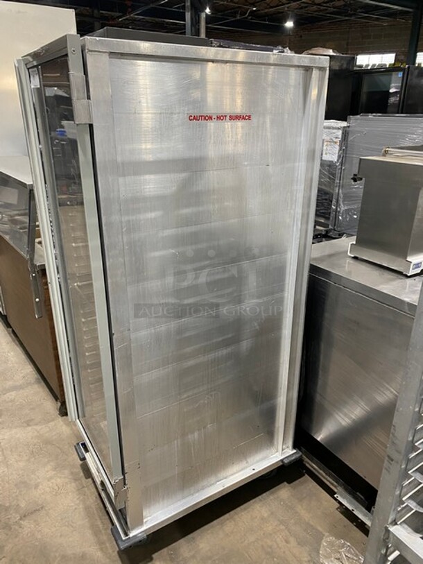 Servware Commercial Single Door Food Warmer/Proofer! On Commercial Casters! Working When Removed! MODEL SC1836HP 120V - Image 2 of 9