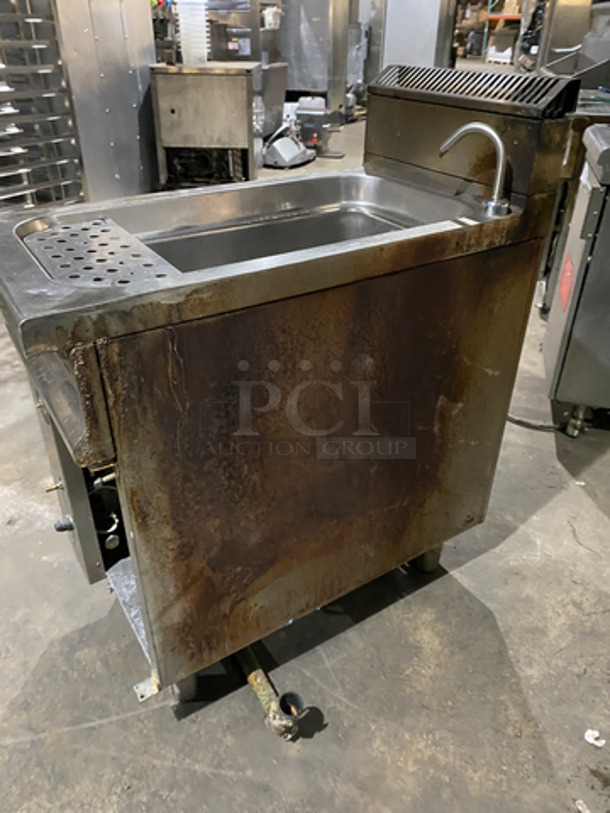 Commercial Gas Powered Pasta Cooker! All Stainless Steel! On Legs! - Image 2 of 9