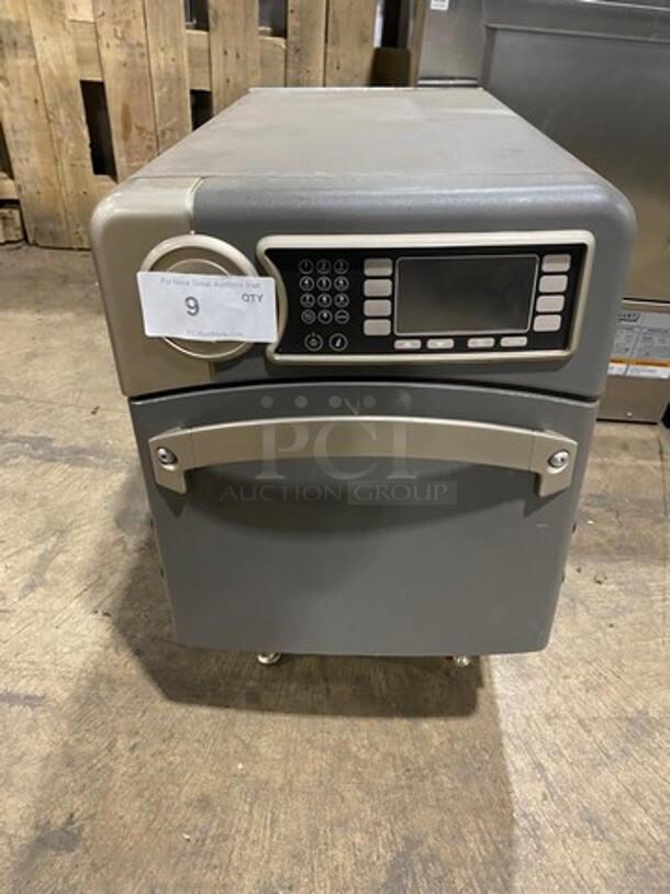 LATE MODEL! 2018 Turbo Chef Commercial Countertop Rapid Cook Oven! On Small Legs! Model: NGO SN: NGOD45699 208/240V 60HZ 1 Phase - Image 1 of 6