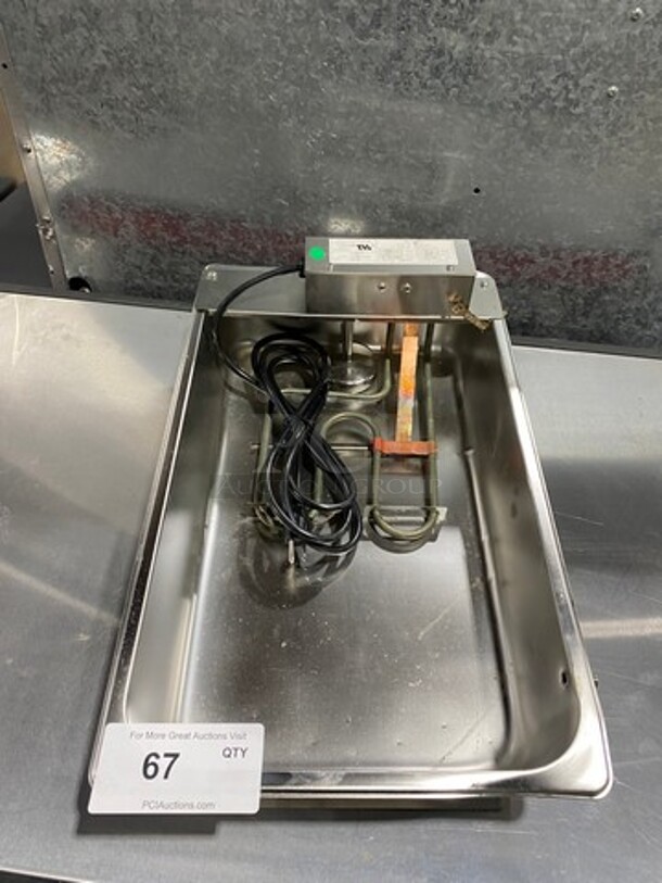 LATE MODEL! 2022 Continental Commercial Countertop Evaporator Tray Pan! Electric Powered! All Stainless Steel! 120V 60HZ 1 Phase - Image 6 of 12