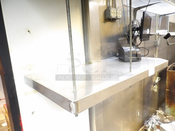 Stainless Steel Shelf 
3'10.5"x1'10.25" - Image 3 of 3