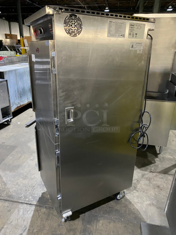 SWEET! FWE Electric Powered Food Warming Cabinet! With Solid Split Door! With Metal Racks! All Stainless Steel! On Casters! Model: TST16CHP SN: 207102601 120V 60HZ 1 Phase - Image 2 of 8