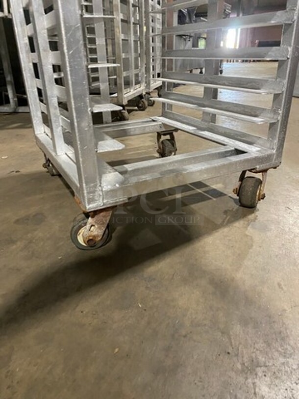 Metal Commercial Pan Transport Rack! On Casters! - Image 5 of 5