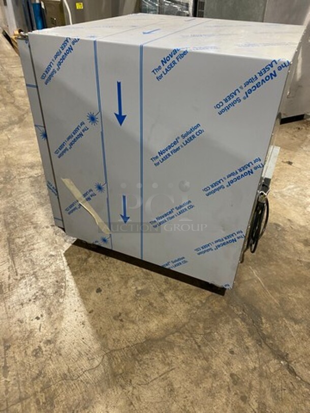 WOW! NEW! SCRATCH-N-DENT! Silver King Commercial Undercounter Single Door Freezer! Solid Stainless Steel! On Casters! Model: DEFF27SD1BJ3 SN: MLDP165559A 115V 60HZ 1 Phase - Image 3 of 8