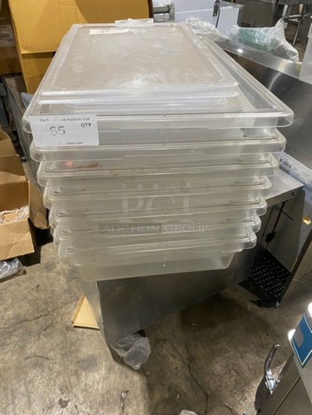 ALL ONE MONEY! Cambro Clear Poly Food Containers! - Image 1 of 5