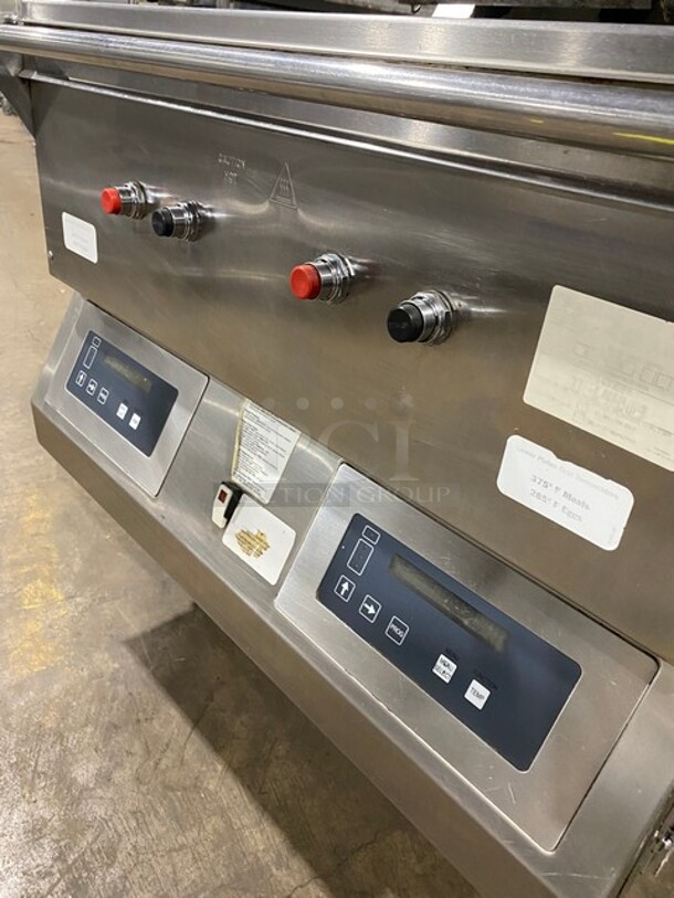 Garland Commercial Electric Powered Dual Sided Press Griddle! All Stainless Steel! On Casters! - Image 7 of 9