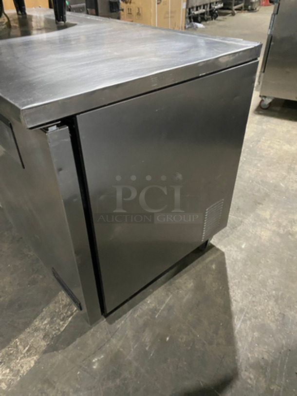 True Commercial 2 Door Work/Prep Top Lowboy Cooler! All Stainless Steel! On Casters! Model: TWT60 SN: 14212728 115V 60HZ 1 Phase - Image 2 of 8