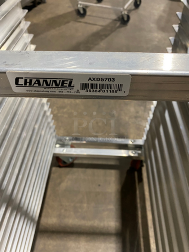 NEW! Channel Commercial Pan Transport Rack! Holds Full Size Pans! On Casters! - Image 5 of 5
