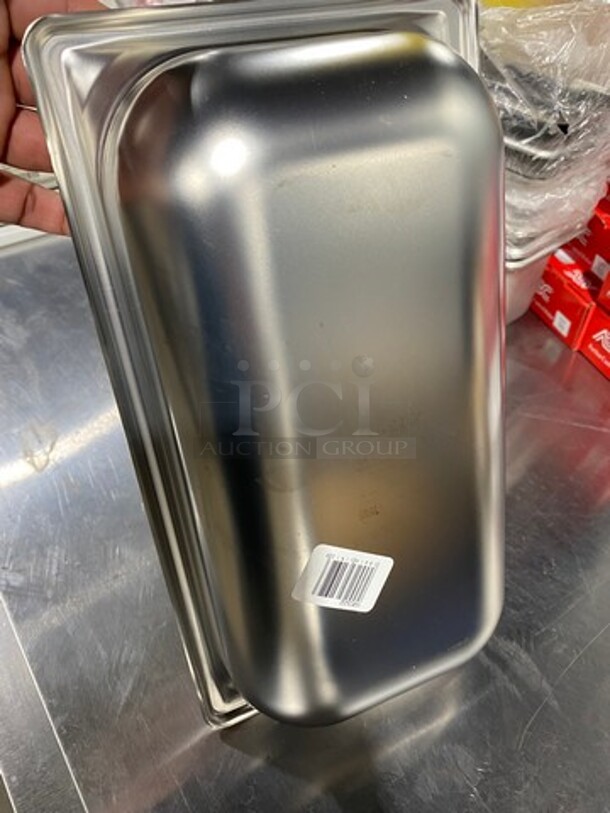 NEW! Vollrath Commercial Super Pan Steam Table/ Prep Table Food Pans! All Stainless Steel! 6x Your Bid! - Image 4 of 6