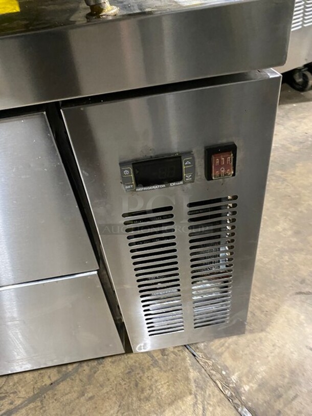 Stainless Steel Commercial 2 Drawer Chef Base on Commercial Casters! 115V - Image 6 of 8