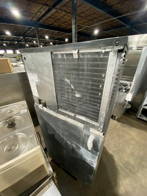 Manitowoc Commercial Ice Maker Machine! With Commercial Ice Bin! All Stainless Steel! On Legs! Model: ID0502A161D SN: 1120025579 115V 60HZ 1 Phase - Image 4 of 9