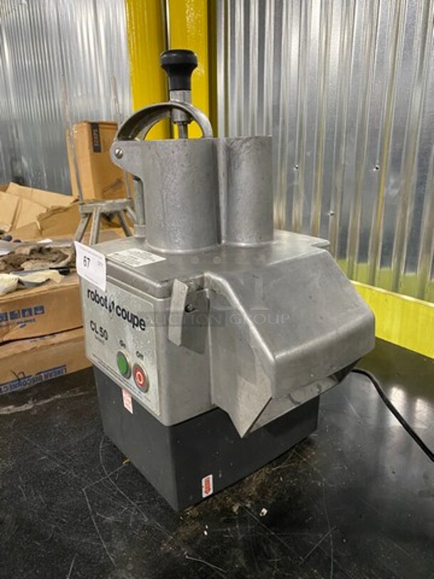 Robot Coupe Commercial Countertop Food Processor/Chopper Machine! All Stainless Steel! Model: CL50 SN: 4500152203B11 120V 60HZ 1 Phase - Image 2 of 9