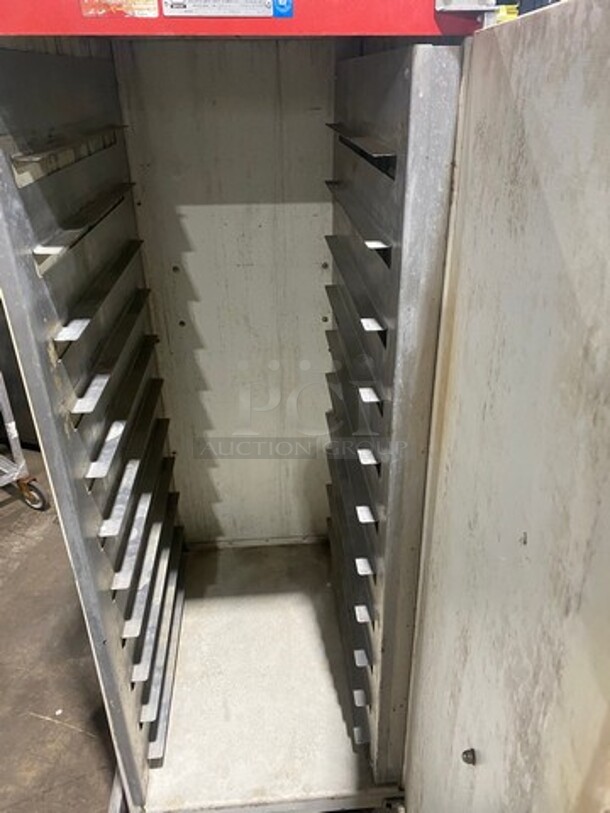 Epco Commercial Single Door Enclosed Pan Rack! Solid Stainless Steel! On Casters! Model: 27141822V SN: 250898 - Image 5 of 7