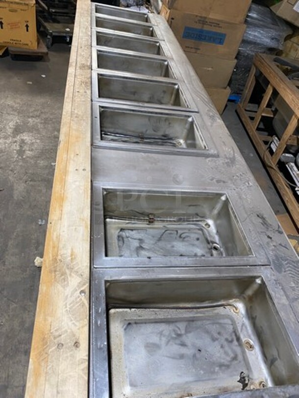 WELLS Electric Powered 8 Pan Steam Table! On Casters! Model HWSMP6D Serial BITTD1109A0164! 208V/60Hz 1 Phase - Image 5 of 9