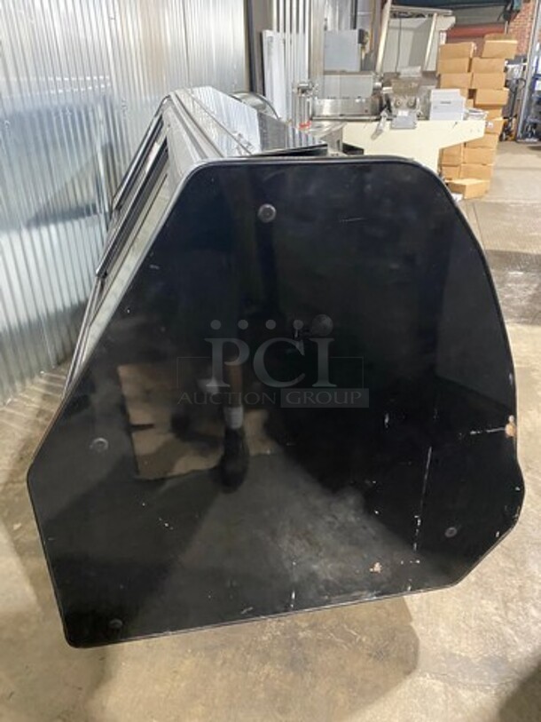 Resnick Commercial Refrigerated Deli/ Meat Display Case Merchandiser! With Curved Front Glass! With Rear Access Doors! With Legs! REMOTE COMPRESSOR! NO COMPRESSOR! - Image 3 of 10