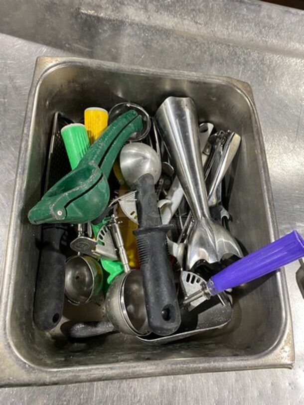 ALL ONE MONEY! MISCELLANEOUS! Includes Portion Scoopers, Ice Scoop, And More! - Image 2 of 3