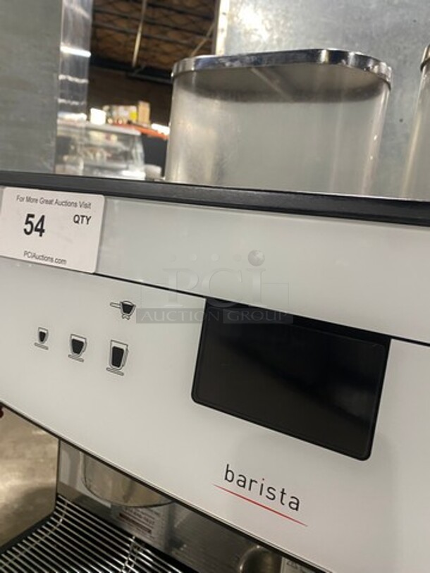 WOW! LATE MODEL! Dunkin Donuts Edition! Schaerer Commercial Countertop 2 Group Espresso Machine! With Steam Lines! Stainless Steel! On Small Legs! - Image 7 of 9