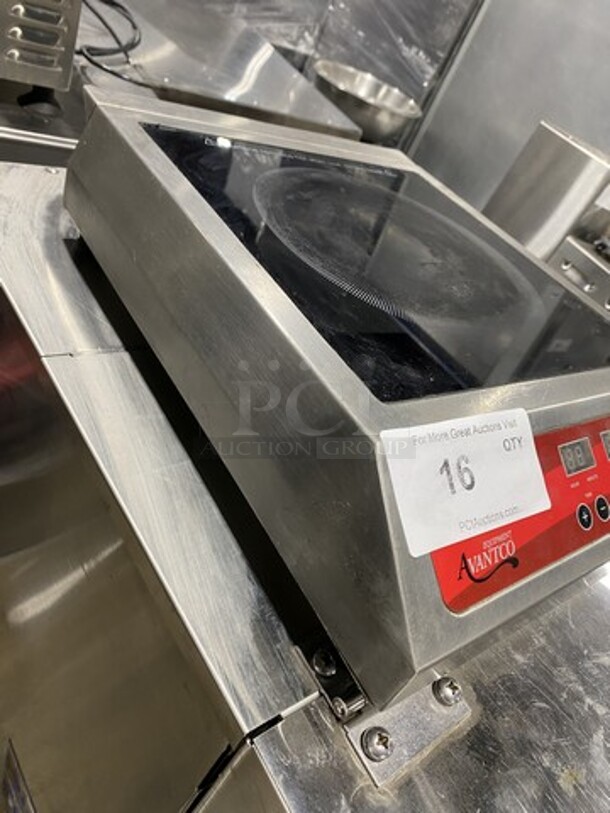 Avantco Counter Top Electric Induction Burner! Model 177IC1800! 1800Watts 1 Phase!  - Image 3 of 8