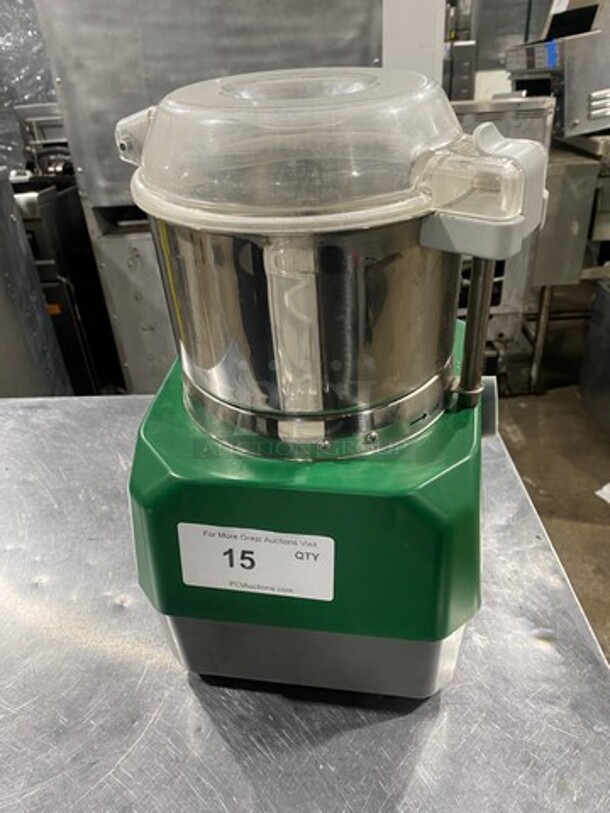 AVA MIX Counter Top Food Processor Machine! Model VC60CN Serial 928BASEFP34! 120V 1 Phase! 