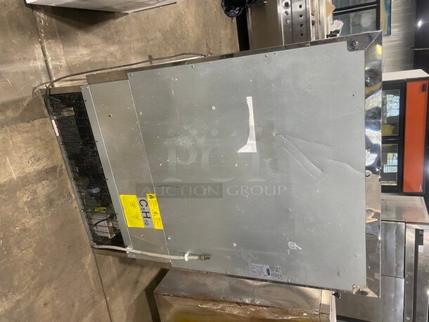 LATE MODEL! Omcan Commercial Open Refrigerated Display/Merchandiser Showcase! All Stainless Steel! With Stainless Steel Racks! 110V! Model RSCN0380 Serial 4000480930523010! Working When Removed! - Image 5 of 10