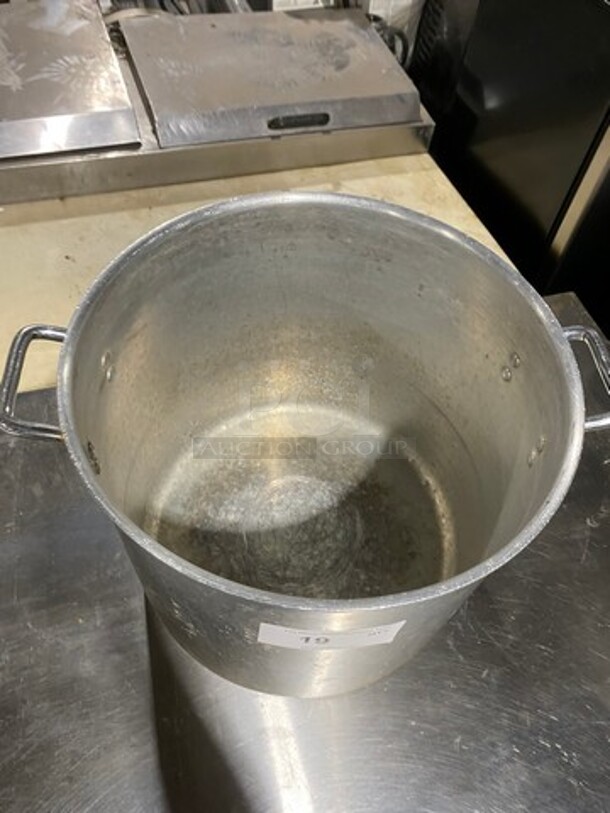 Metal Stock Pot! With Side Handles! - Image 2 of 5