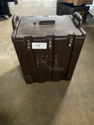 Cambro Insulated Beverage Dispenser/ Holder! With Side Handles! With Lid!