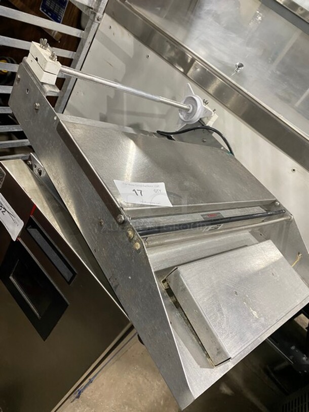 Heat Seal Commercial Countertop Heated Shrink Wrap machine! All Stainless Steel! MODEL 625A SN:GG15100203 115V - Image 2 of 8