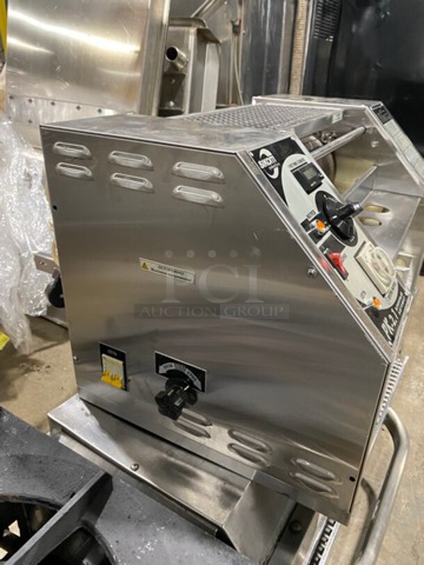 WOW! 2008 Sikom Commercial Countertop Automatic Crepe Maker Machine! Stainless Steel! Model: PK2.1 SN: 42110113 220V - Image 2 of 11