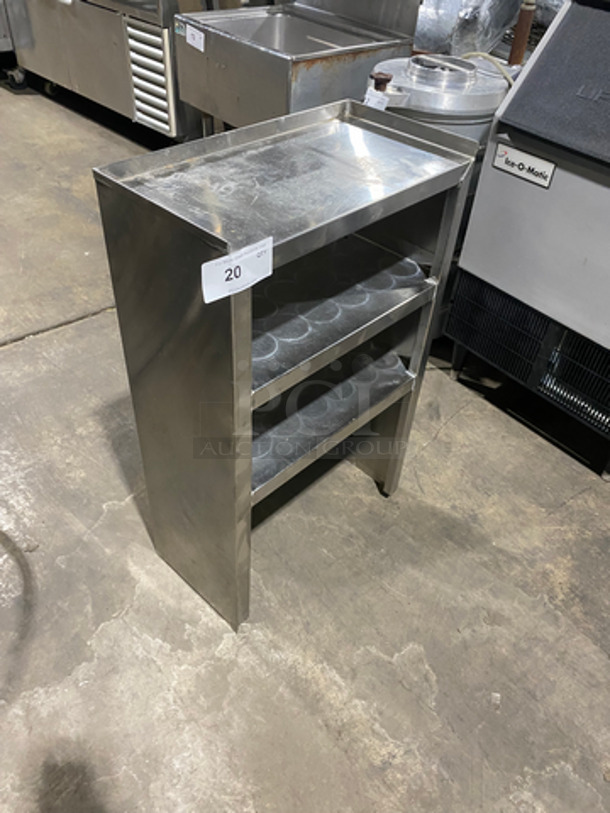 Commercial Custom-Made Wall Mounted Shelf! All Stainless Steel! - Image 2 of 5