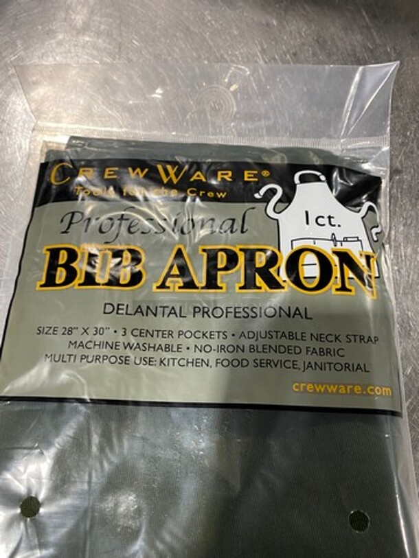 NEW! Crew Ware Professional Bib Apron! 12x Your Bid! - Image 3 of 3