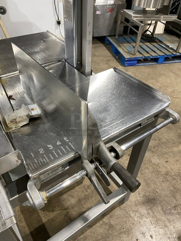  Hobart Stainless Steel Commercial Floor Style Meat Saw! Model:5801 200-230/460 Volts, 3 Phase - Image 5 of 10