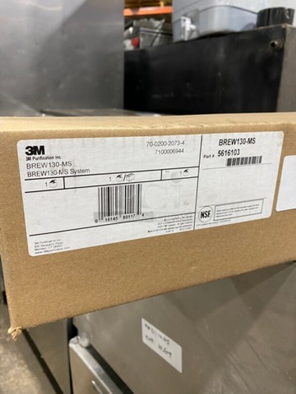 IN THE BOX! 3M Coffee & Hot Tea Water Filtration System! Model BREW130MS! - Image 2 of 4