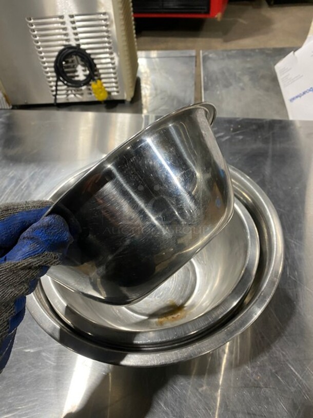 Choice All Stainless Steel Mixing Bowls! 9x Your Bid! - Image 3 of 11