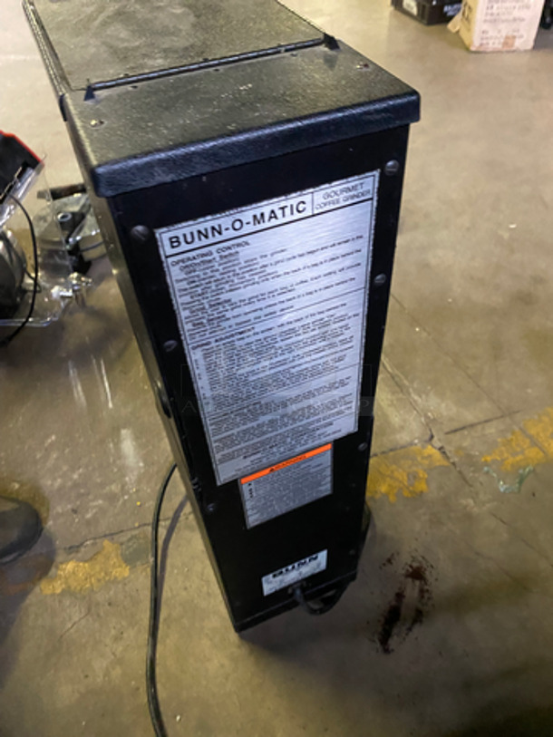 Bunn-O-Matic Commercial Countertop Gourmet Coffee Grinder! Model: G2-T SN: G200003184 120V 60HZ 1 Phase - Image 4 of 9