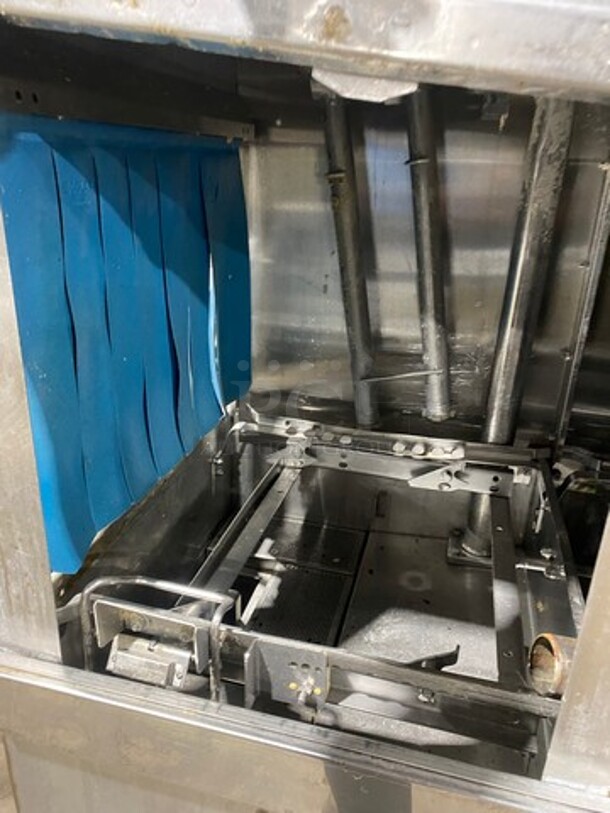 FAB! Hobart Commercial Heavy Duty Conveyor Dishwasher! All Stainless Steel! On Legs! Model: CRS66A SN: 851041280 208V 60HZ 3 Phase - Image 5 of 12