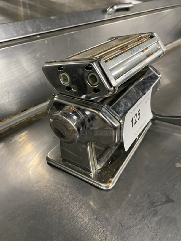 Commercial Countertop Manual Pasta Dough Sheeter! All Stainless Steel! - Image 2 of 5