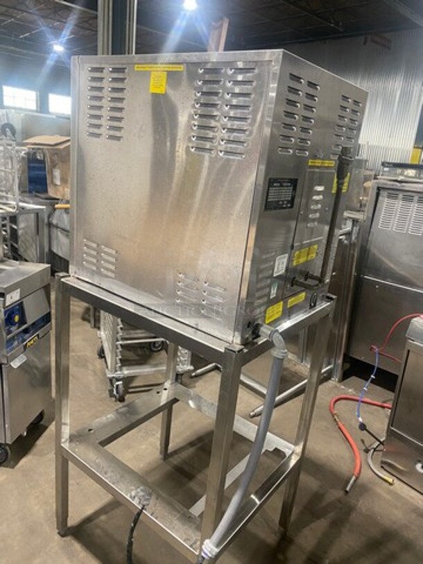 Cleveland Commercial Electric Powered Single Compartment Steam Cooker Cabinet! All Stainless Steel! On Legs! Model: 22CET6 SN: WC9521906C02 208V 60HZ 3 Phase - Image 4 of 12