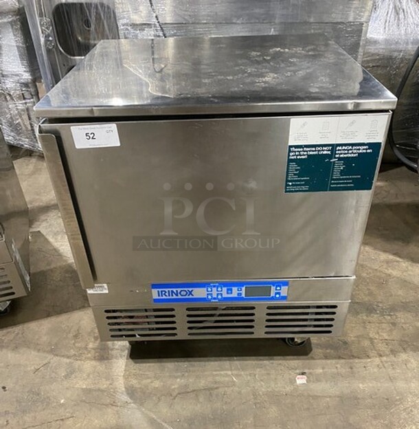 IRINOX Stainless Steel Easy Fresh Blast Chiller And Shock Freezer! MODEL EF20.1 SN:180600633M 208V 2PH - Image 1 of 9