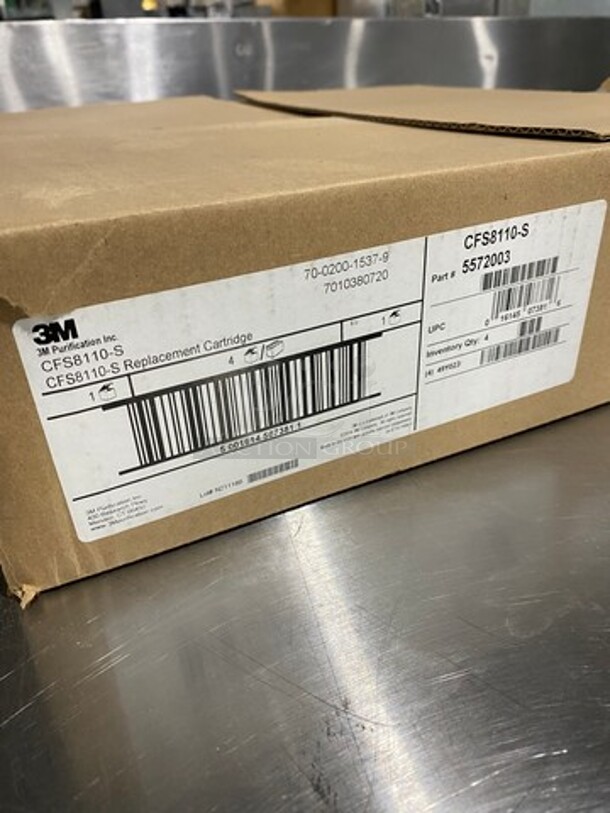 ALL ONE MONEY! IN THE BOX! 3M Replacement Cartridge for BREW115-MS Coffee Machine Water Filtration System! Model CFS8110-S Serial 50016145073811! - Image 2 of 5