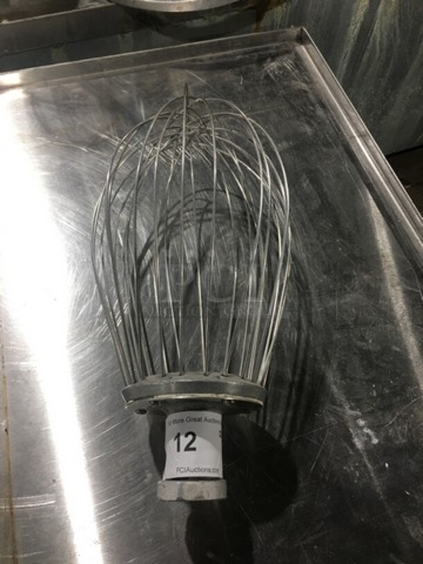 Commercial Mixer Whisk Attachment!