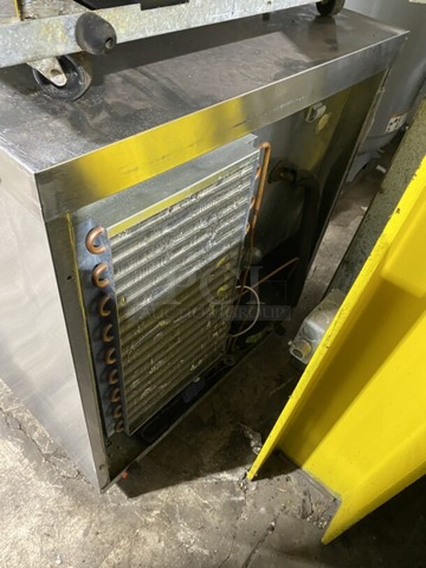 Delfield One Door Lowboy/Worktop Cooler! Model 406Star2 Serial 0701152D01728! 115V 1 Phase! On Casters! - Image 4 of 8