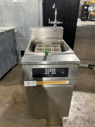 WOW! Frymaster Commercial Electric Powered Pasta Cooker! With Pasta Basket! All Stainless Steel! On Legs! WORKING WHEN REMOVED! Model: 8BCSD SN: 0706KN0010! 208V 1 Phase!
